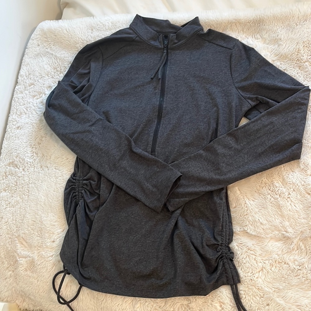 half zip pull over